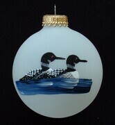 LOONS ON WATER