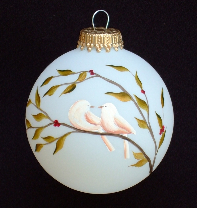 Christmas Ornaments Christmas Turtle Doves